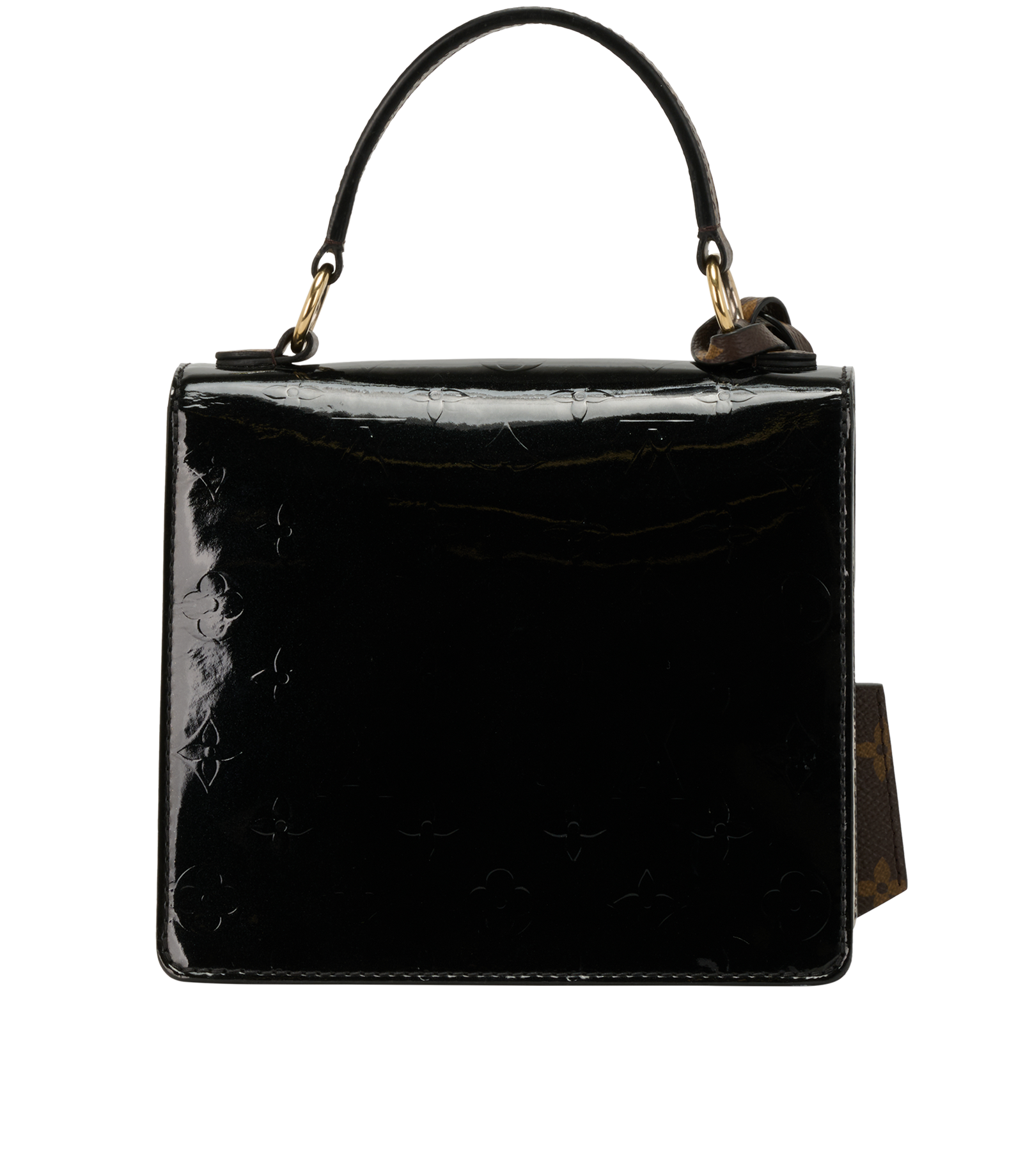 Spring Street NM, &pound;895, Handbags, Black/Brown, Leather, Back view